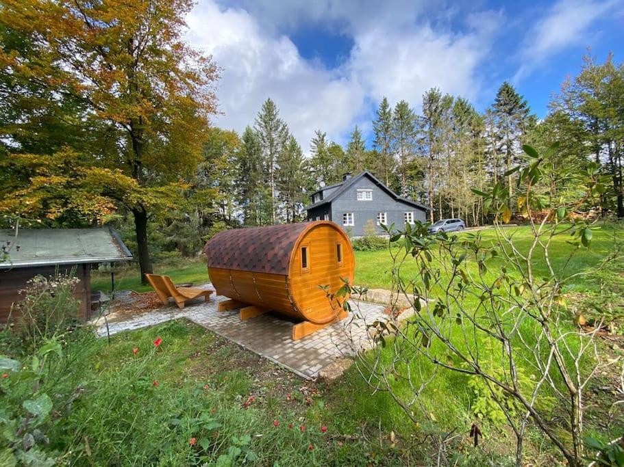 Ferienhaus Asten-Lodge Вінтерберг Екстер'єр фото